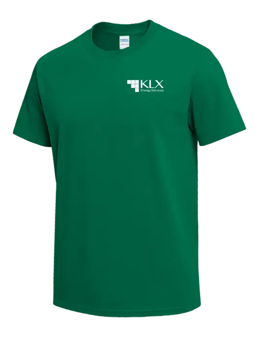 Kelly Green Heavyweight 6.1 oz T-Shirt w/KLX Logo