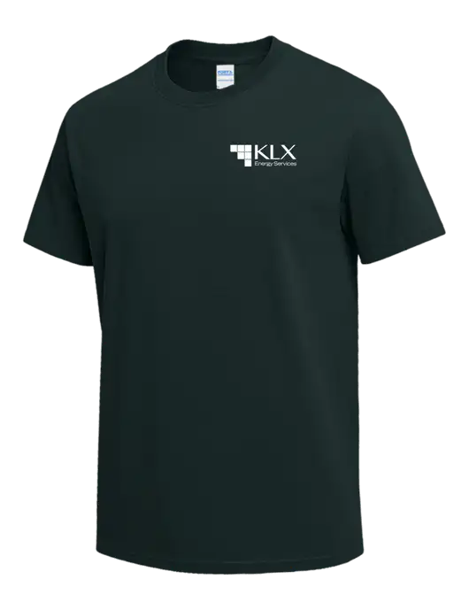Dark Green Heavyweight 6.1 oz T-Shirt w/KLX Logo