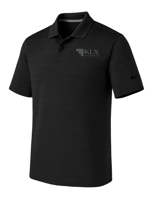Nike Black Dri-FIT Vapor Jacquard Polo w/KLX Logo
