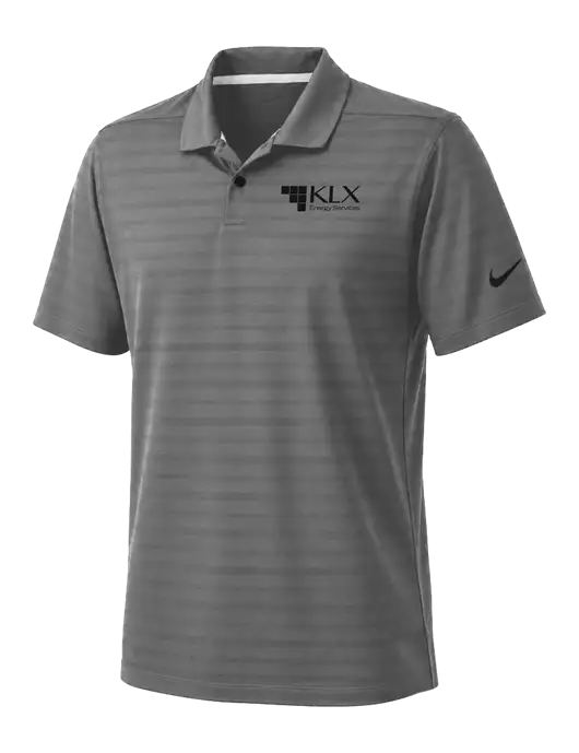Nike Dark Medium Grey Dri-FIT Vapor Jacquard Polo w/KLX Logo