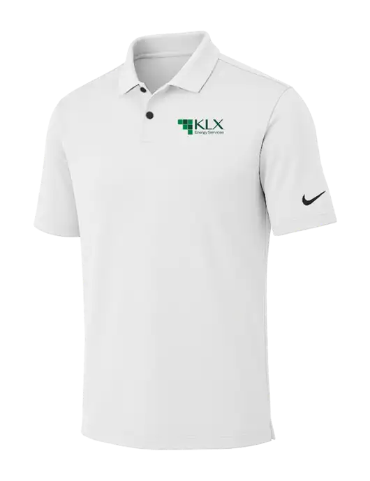 Nike White Dri-FIT Vapor Polo w/KLX Logo