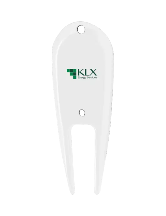 White Divot Tool w/KLX Logo