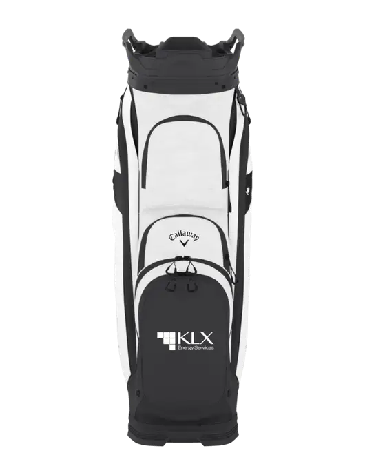 Callaway Org 14 Very Light Grey Camo/White Cart Golf Bag  w/KLX Logo