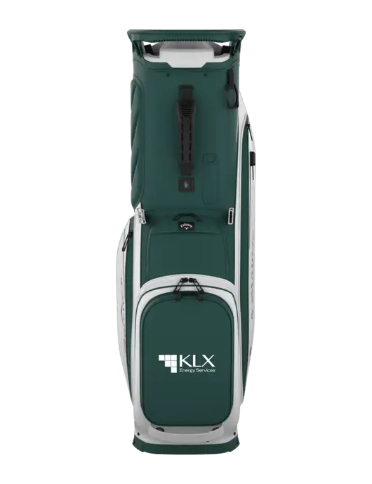Callaway Fairway 14 Dark Green/White Golf Bag w/KLX Logo