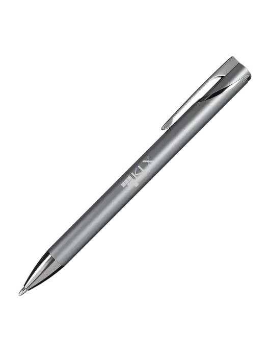 Dark Grey HyperNova Ballpoint Pen - Black Ink w/KLX Logo