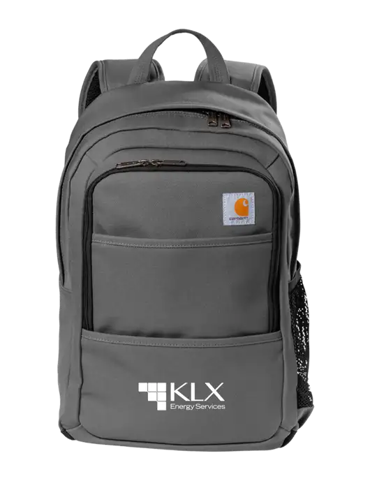 Carhartt Medium Grey Foundry Series Backpack w/KLX Logo