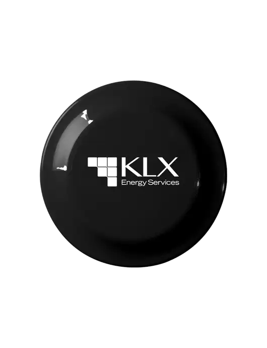 Fun Black Flying Disc w/KLX Logo