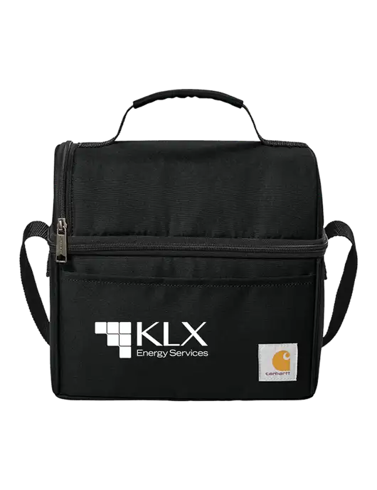 Carhartt Black Lunch 6-Can Cooler w/KLX Logo