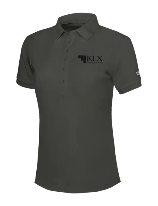 OGIO Womens Dark Grey Jewel Polo w/KLX Logo