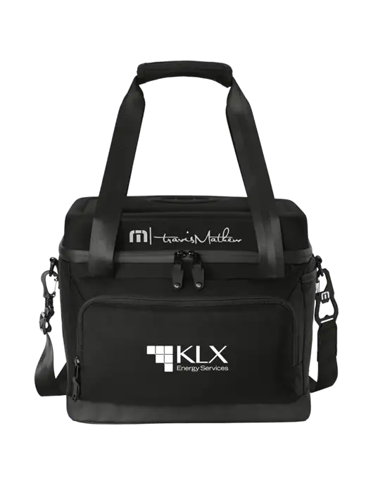 TravisMathew Black Cruise 24-Can Cooler w/KLX Logo