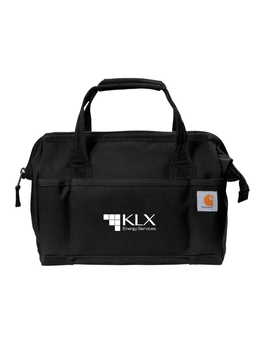 Carhartt Foundry Series 14” Black Tool Bag w/KLX Logo