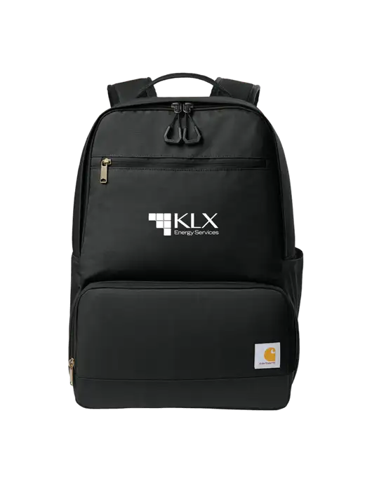 Carhartt Two-Compartment Black Cooler Backpack w/KLX Logo