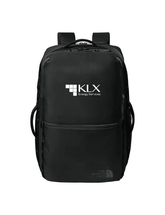 The North Face 35L Black Travel Backpack w/KLX Logo