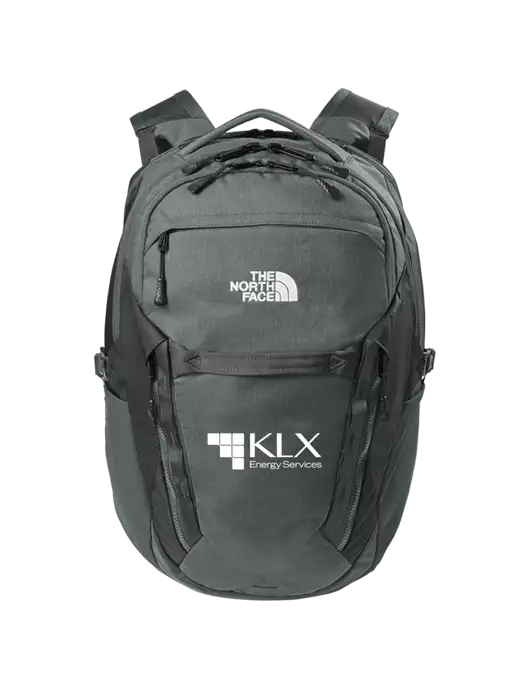 The North Face 31L Royal Arch Dark Medium Grey Backpack w/KLX Logo