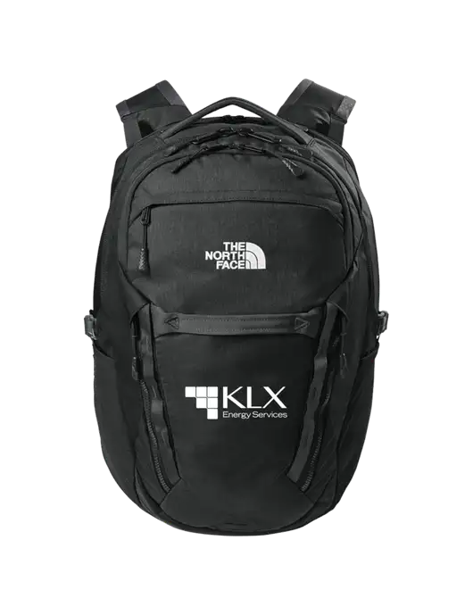 The North Face 31L Royal Arch Black Backpack w/KLX Logo