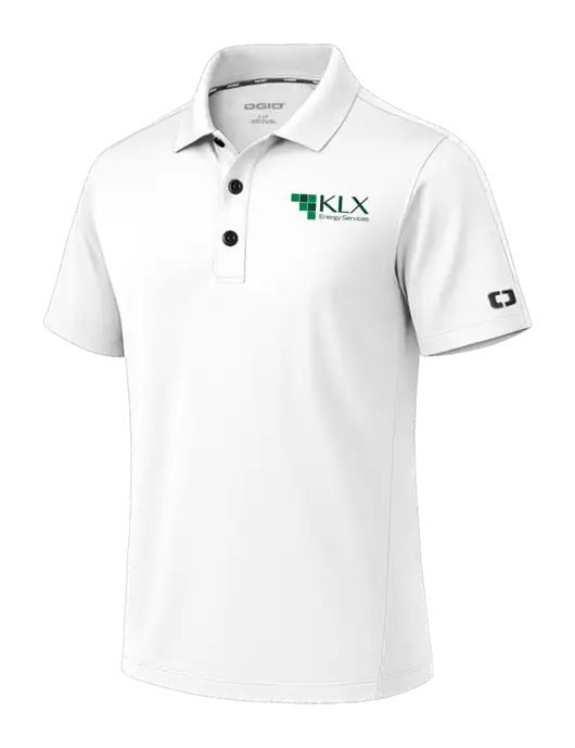 OGIO Envision White Polo w/KLX Logo