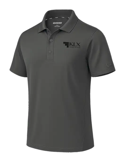 OGIO Envision Dark Medium Grey Polo w/KLX Logo