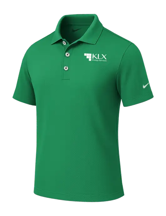 Nike Kelly Green Tech Basic Dri-FIT Polo
 w/KLX Logo