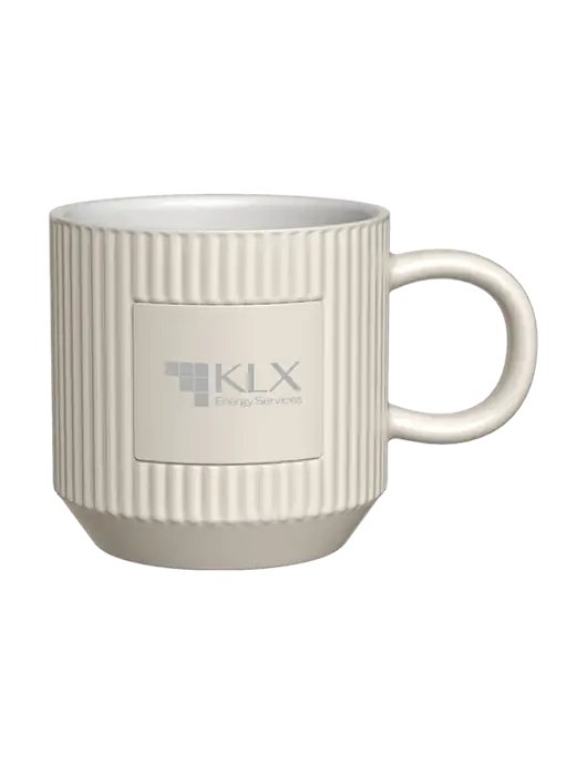 Daystarter 10 oz Very Light Tan Mug w/KLX Logo