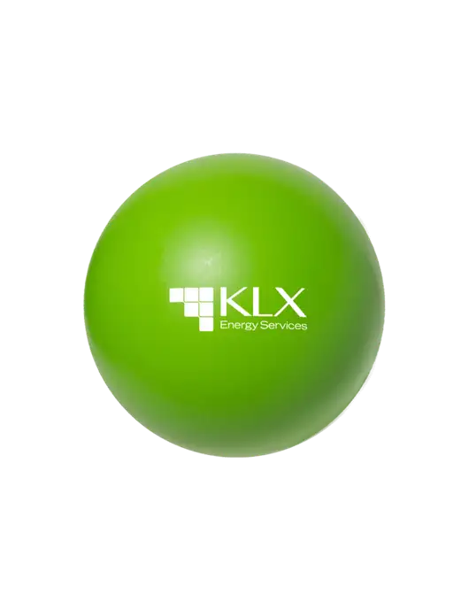 Light Kelly Stress Reliever Ball w/KLX Logo