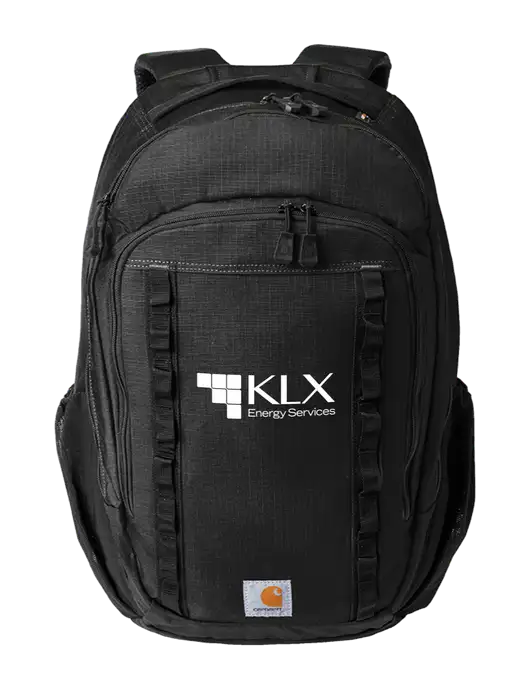 Carhartt 25L Ripstop Black Backpack w/KLX Logo