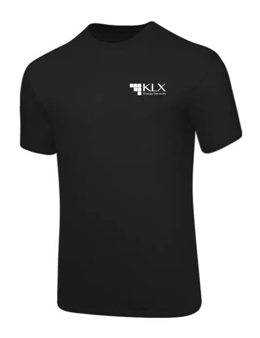 Core Blend Black T-Shirt w/KLX Logo
