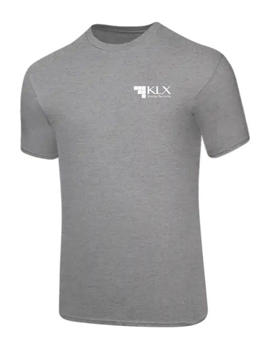 Core Blend Medium Grey Heather T-Shirt w/KLX Logo