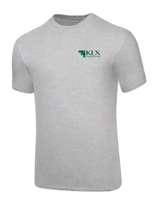 Core Blend Light Grey Heather T-Shirt w/KLX Logo