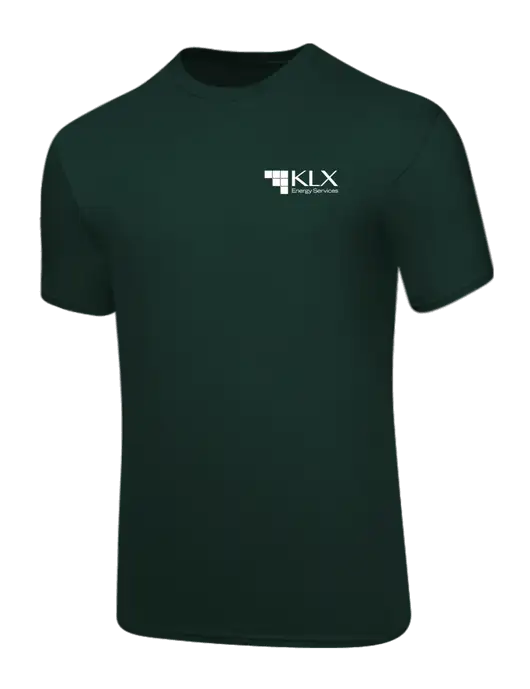 Core Blend Dark Green T-Shirt w/KLX Logo