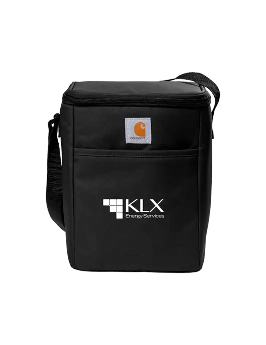 Carhartt Black Vertical 12-Can Cooler w/KLX Logo