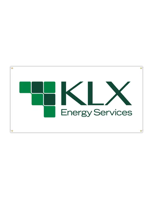 Vinyl Banner 96" x 48" w/KLX Logo