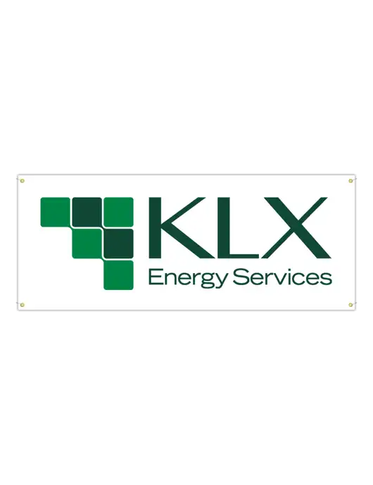 Vinyl Banner 120" x 48" w/KLX Logo