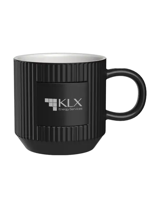 Daystarter 10 oz Black Mug w/KLX Logo