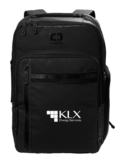 OGIO Commuter XL Black Backpack w/KLX Logo